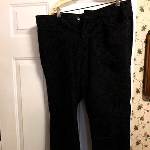 Chaps Jeans, Size 16W, black